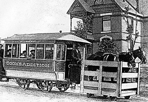 马拉,有轨电车,丹佛,美国,1893年