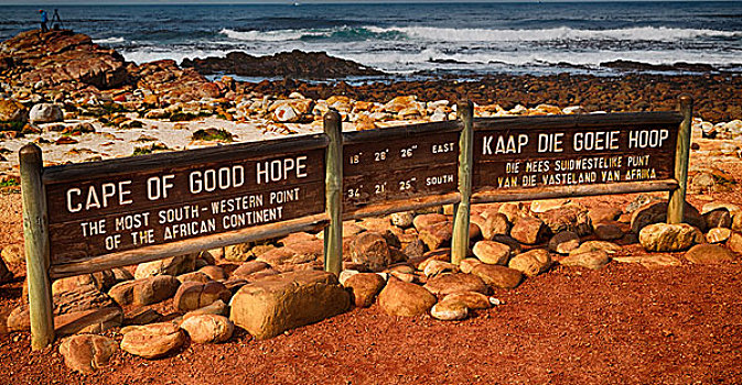 模糊,南非,海岸线,好望角,自然公园,自然保护区