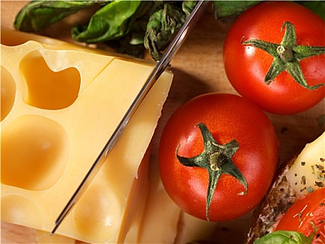 西红柿,奶酪