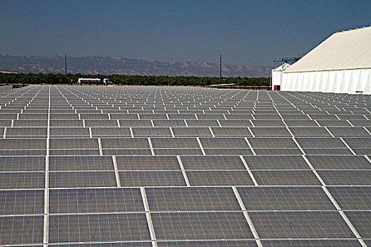 太阳能电池板,创作,能量,稻米,加利福尼亚,食物,美国