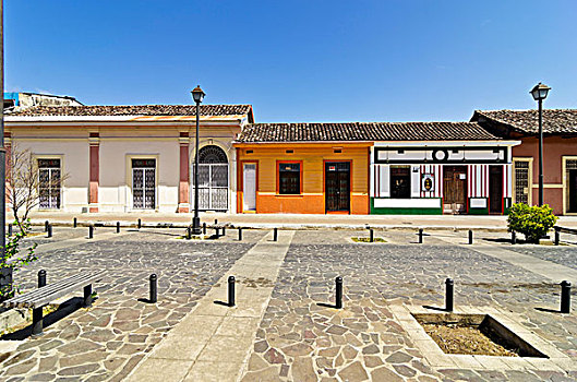 建筑,格拉纳达,尼加拉瓜,中美洲