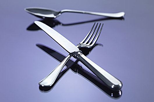 刀,叉子,十字形,勺子
