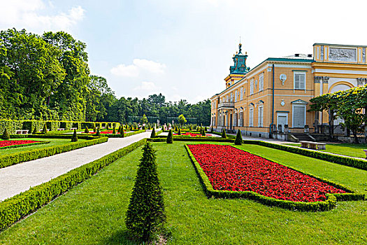 波兰的正式花园