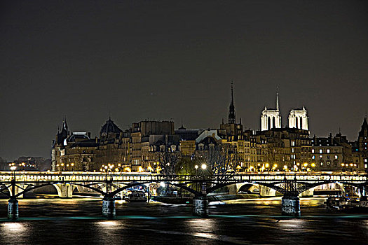 法国,巴黎,艺术桥