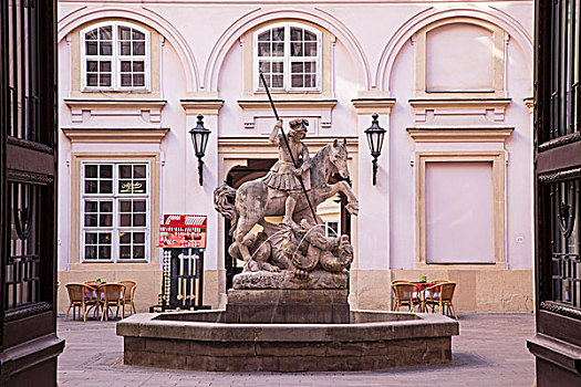 院落,宫殿,布拉迪斯拉瓦,斯洛伐克
