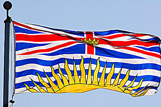 旗帜,不列颠哥伦比亚省,加拿大