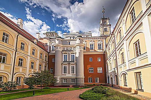 维尔纽斯,大学,波罗的海国家,一个,东欧,立陶宛
