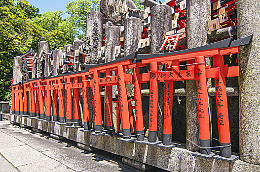 小,神祠,山,神社,京都,日本