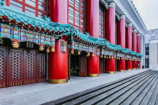 重庆市人民大礼堂园林古建筑