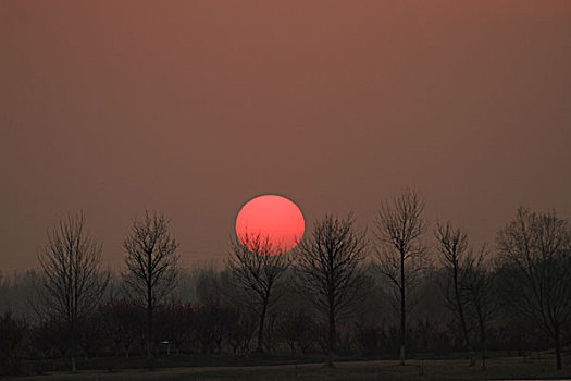 太阳落山