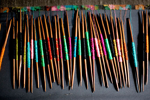 编织,输入,毛织品,纺织品,斯利那加,克什米尔,印度,五月,2008年,著名,自然美,查谟-克什米尔邦