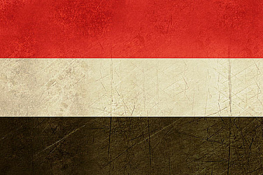 低劣,也门,旗帜
