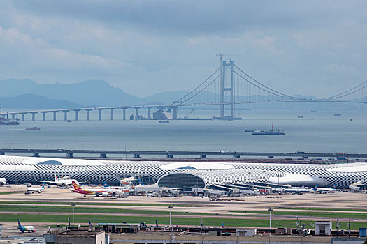 深圳机场及深中通道