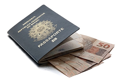巴西,护照,货币