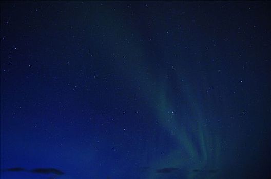 北极光,夜空,瑞典