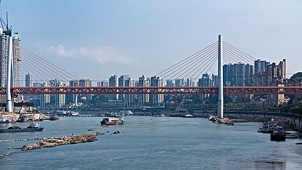 重庆城市风光-东水门大桥