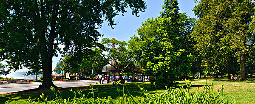 尼亚加拉城风情--维多利亚公园