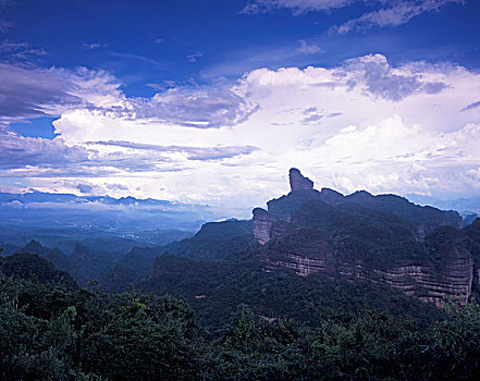 丹霞山,风光,地貌