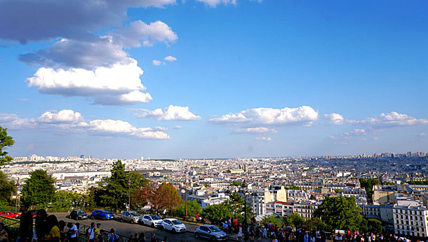 俯瞰巴黎