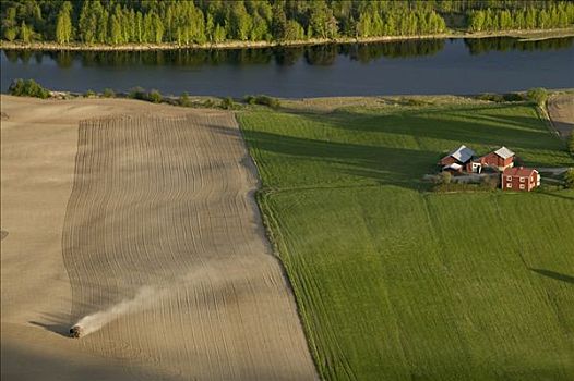 农业,风景,瑞典