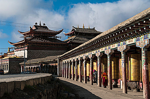 古老的藏族寺庙