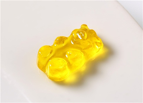 黄色,小熊软糖