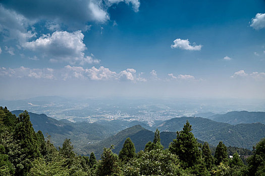 20200829南岳衡山南岳大庙祝融峰夏季之旅风景