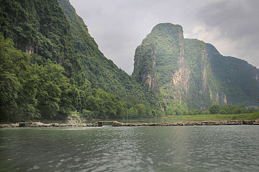 中国广西桂林阳朔桂林山水景观