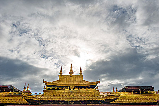 西藏大昭寺建筑