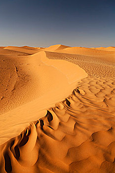 沙漠,风景,撒哈拉沙漠,靠近,突尼斯,北非,非洲