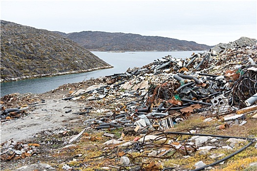 废物处理,场所,格陵兰
