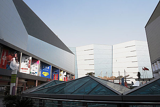 上海五角场商业区建筑