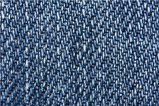 微距,蓝色,粗斜纹棉布,纹理