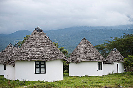 住宿,阿鲁萨国家公园,坦桑尼亚,非洲