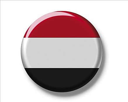 扣,徽章,旗帜,也门