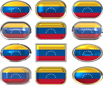 扣,旗帜,委内瑞拉