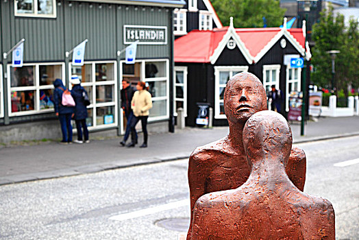 冰岛,雷克雅未克,青铜,雕塑,设计