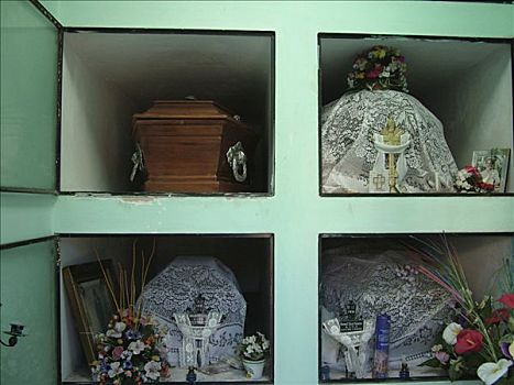 棺材,陵墓,著名,天主教,墓地,亚松森,巴拉圭