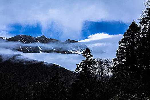 四川黄龙风景