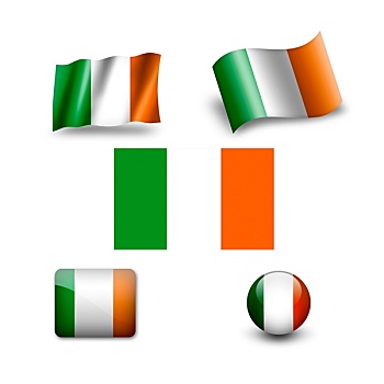 爱尔兰,旗帜,象征