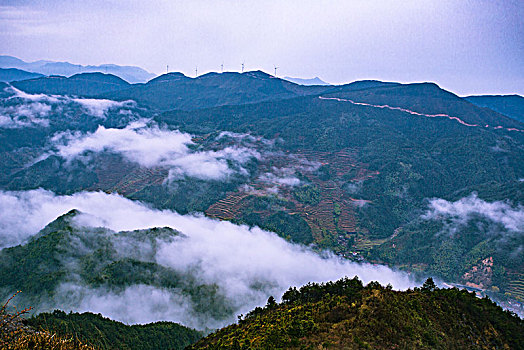 中国浙南山区风光