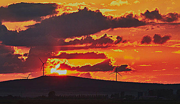 夕阳晚霞