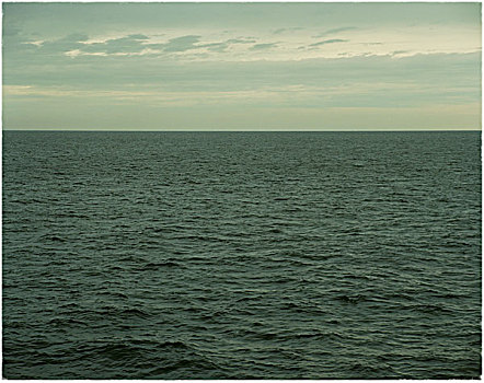 海洋,暗淡,亮光