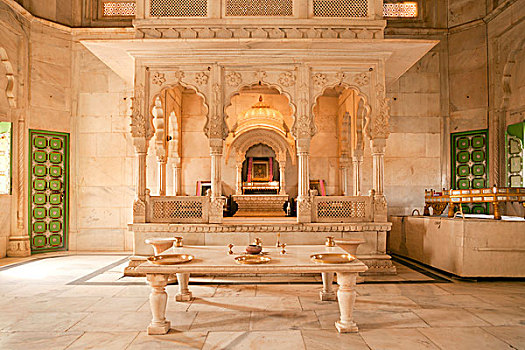 室内,陵墓,拉贾斯坦邦,印度,亚洲