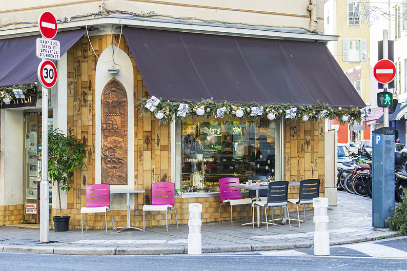 街头咖啡馆图片_街头咖啡馆高清图片_全景视觉
