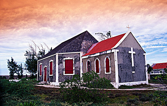 教堂,盐,特克斯和凯科斯群岛,岛屿