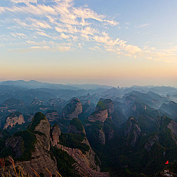 湖南新宁县,中国丹霞,崀山,八角寨