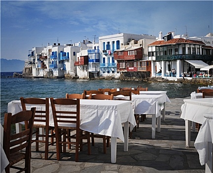风景,米克诺斯岛,希腊