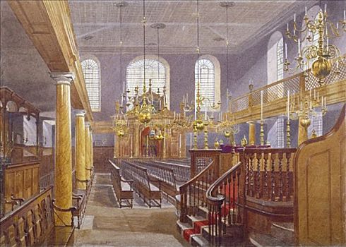犹太会堂,伦敦,艺术家