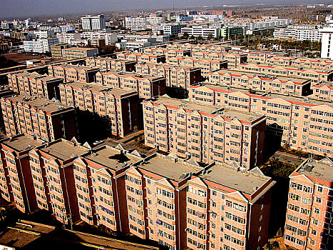 新疆省吐鲁番城市住宅区